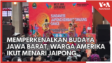 Memperkenalkan Budaya Jawa Barat, Warga Amerika Serikat Ikut Menari Jaipong