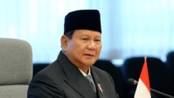 FILE: Menteri Pertahanan Indonesia dan Presiden terpilih Prabowo Subianto saat berada di Tokyo, Jepang, 3 April 2024. (KIMIMASA MAYAMA/Pool via REUTERS)