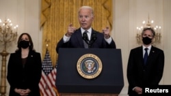 Joe Biden delivers remarks on evacuation efforts