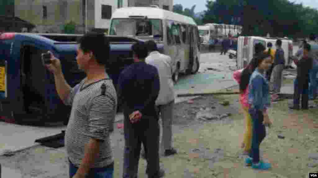 阳春市春湾镇自由管理区村民连续多日抗议