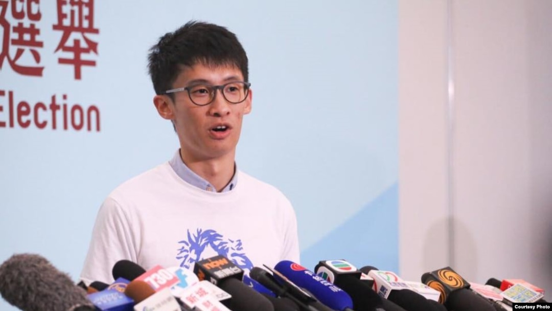 香港新科立法会议员、青年新政的召集人梁颂恒（梁颂恒脸书图片）