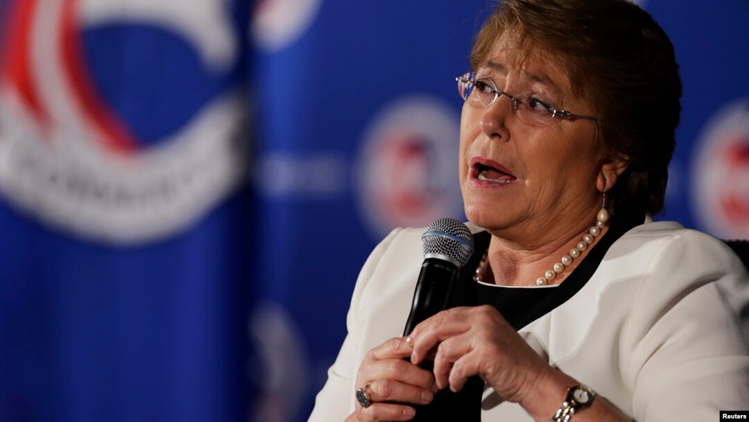 "[Espero] se apliquen todas las medidas y los planes de contingencia que permitan resolver esta emergencia", dijo Bachelet.
