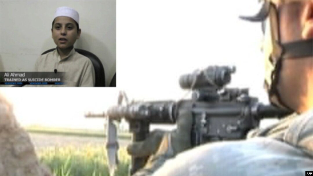 Afg'on jangarilari bolalarni terrorga o'rgatmoqda