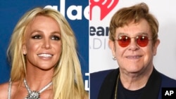 Music-Elton John-Britney Spears