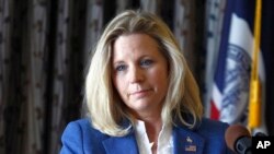 Liz Cheney se postula para un escaño por Wyoming en la Cámara de Representantes de Estados Unidos.