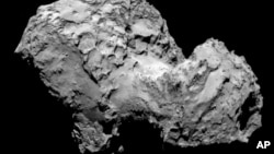 Rosetta’s OSIRIS narrow-angle camera Comet 67P/Churyumov-Gerasimenko, August 3, 2014.