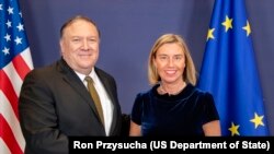 Secretary Pompeo Meets With EU High Representative Mogherini