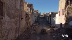 چەند دیمەنێکی شارۆچکەی شەنگالی وێران بوو بەهۆی شەری داعش