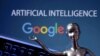 En esta ilustración tomada el 4 de mayo de 2023 se ven el logotipo de Google y las palabras de Inteligencia Artificial AI. [Foto: Archivo/Reuters]