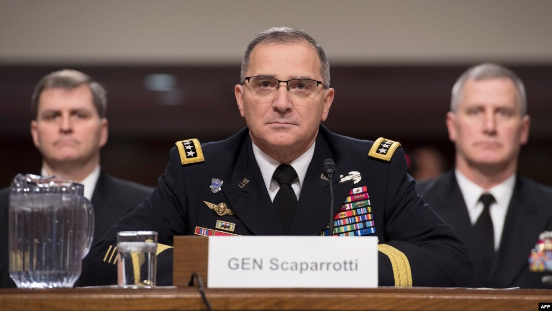General Curtis Scaparrotti, komandant NATO snaga u Evropi na pretresu u Washingtonu, 8. marta 2019.