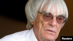 Boss Formula Satu Bernie Ecclestone di Monaco. (Foto: Dok)