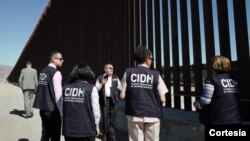 La Comisión Interamericana de Derechos Humanos (CIDH) inició el lunes 19 de agosto de 2019 una visita de trabajo a la frontera sur de Estados Unidos que concluye el viernes. Foto: Cortesía: CIDH.