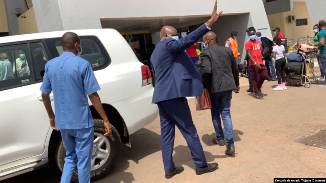 Aristides Gomes, deixa sede da ONU em Bissau