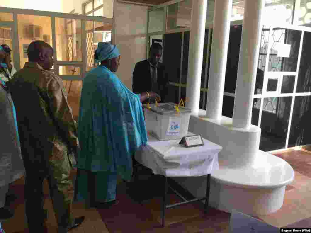 Second tour de la présidentielle à Niamey, Niger, le 20 mars 2016.