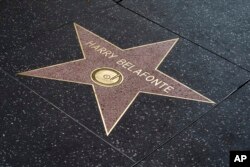ستاره هری بلافونته در بلوار مشاهیر هالیوود