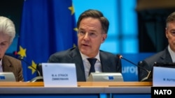 北约秘书长吕特对欧洲议会的外交事务委员会和安全与防务委员会发表讲话。(2026年1月26日)