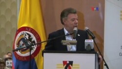 Presidente Santos se reúne con empresarios en Miami