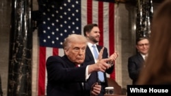 President Donald Trump’s State of the Union address.