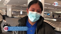 José Luis Boyeduana: Joven reunificado con su padre