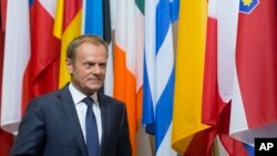 欧洲理事会主席图斯克(资料照片)