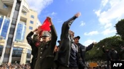 საპროტესტო აქცია ტუნისში გრძელდება