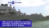 VOA60 World - The U.S. Navy has dismissed Vice Admiral Joseph Aucoin, commander of the 7th Fleet