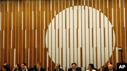 A general view of the opening of an informal ministerial meeting in Geneva, Switzerland, bidding for progress on climate finance, 02 Sep 2010