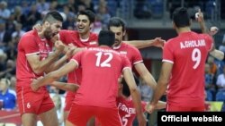 عکس آرشیوی از تیم ملی والیبال ایران