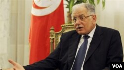 Menteri Luar Negeri Tunisia, Kamel Morjane mengundurkan diri, Kamis 27 Januari 2011.