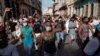 쿠바서 반정부 시위…대통령, 미국제재 비난