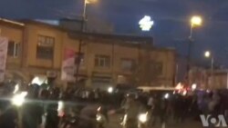 فیلمی از حمله مردم به نیروی انتظامی در شهر زنجان