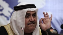 شیخ خالد بن احمد آل خلیفه، وزیر امورخارجه بحرین