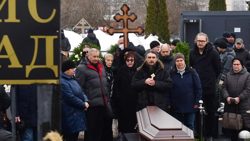 Enterrement de l'opposant russe Alexeï Navalny