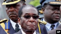 Zimbabwe President Robert Mugabe (file photo)