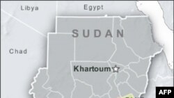 Bản đồ 2 nước Nam Sudan và Bắc Sudan