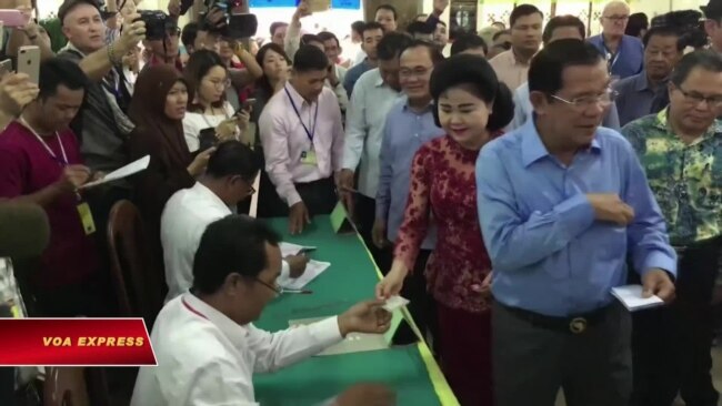 VN, TQ chúc mừng bầu cử Campuchia trong khi thế giới lên án