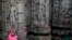 FILE - An Indian devotee touches an idol at the Kamakhya Hindu temple in Gauhati, India, June 24, 2015.