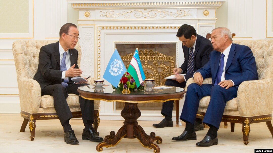 UN chief Uzbekistan visit