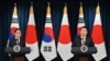 한일 정상 “북한 위협 대응에 미한일 협력 중요”