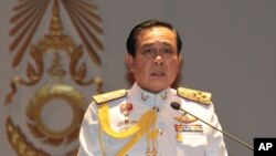 ထိုင်းစစ်တပ် အာဏာသိမ်းခေါင်းဆောင် ဗိုလ်ချုပ်ကြီး Prayuth Chan-ocha 