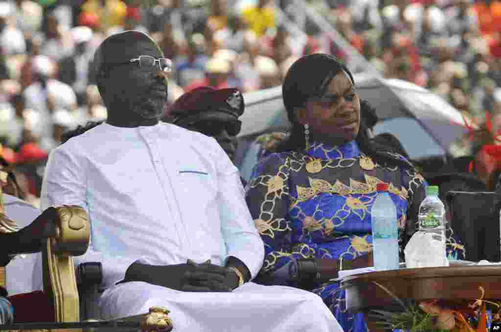 An gudanar da bikin rantsar da sabon shugaban kasar Liberia, George Weah, ranar 22 ga Janairu, 2018