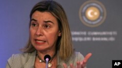 Kepala kebijakan luar negeri Uni Eropa, Federica Mogherini (foto: dok).