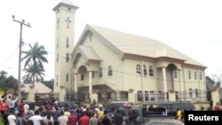 Eglise St Philips, Etat d'Anambra, Nigeria (Archives)