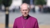 FILE - The Archbishop of Canterbury Justin Welby walks through Westminster in London on Sept. 14, 2022. 