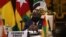 Le président du Ghana, Nana Akufo-Addo, à la réunion de la Communauté économique des États de l'Afrique de l'Ouest (CEDEAO) à Accra, au Ghana, le 15 septembre 2020, dans le cadre de plusieurs efforts visant à résoudre la crise politique au Mali. 