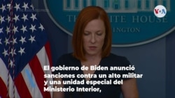 EE. UU. impone sanciones en respuesta a la represión de las protestas en Cuba