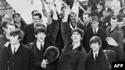 Beatles üyeleri ilk Amerika turnesinde (1964)