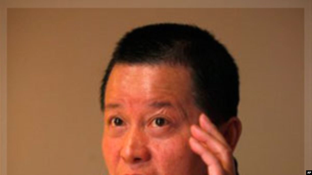 中國知名異議律師高智晟(2010年4月7日資料圖片)