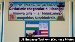 O'zbekiston-Tojikiston chegarasidagi yangi post AQSh homiyligida barpo etildi