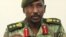 Sudanese army spokesman Sawarmi Khaled Saad speaks to reporters about the clashes between the Sudanese army and the Sudan People's Liberation Army (SPLA) in Blue Nile.